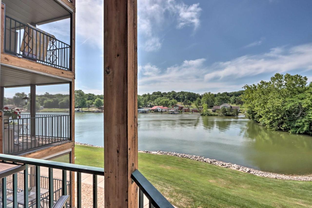 Step-Free Camdenton Condo With Boat Ramp, Dock, Slip Buitenkant foto
